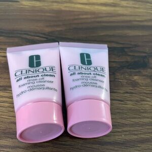2 Clinique All About Clean Foaming Cleanser